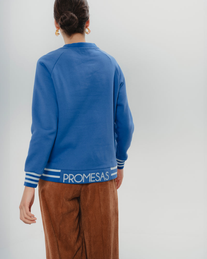 Dolores promesas Sudadera Azul Promesas Última moda