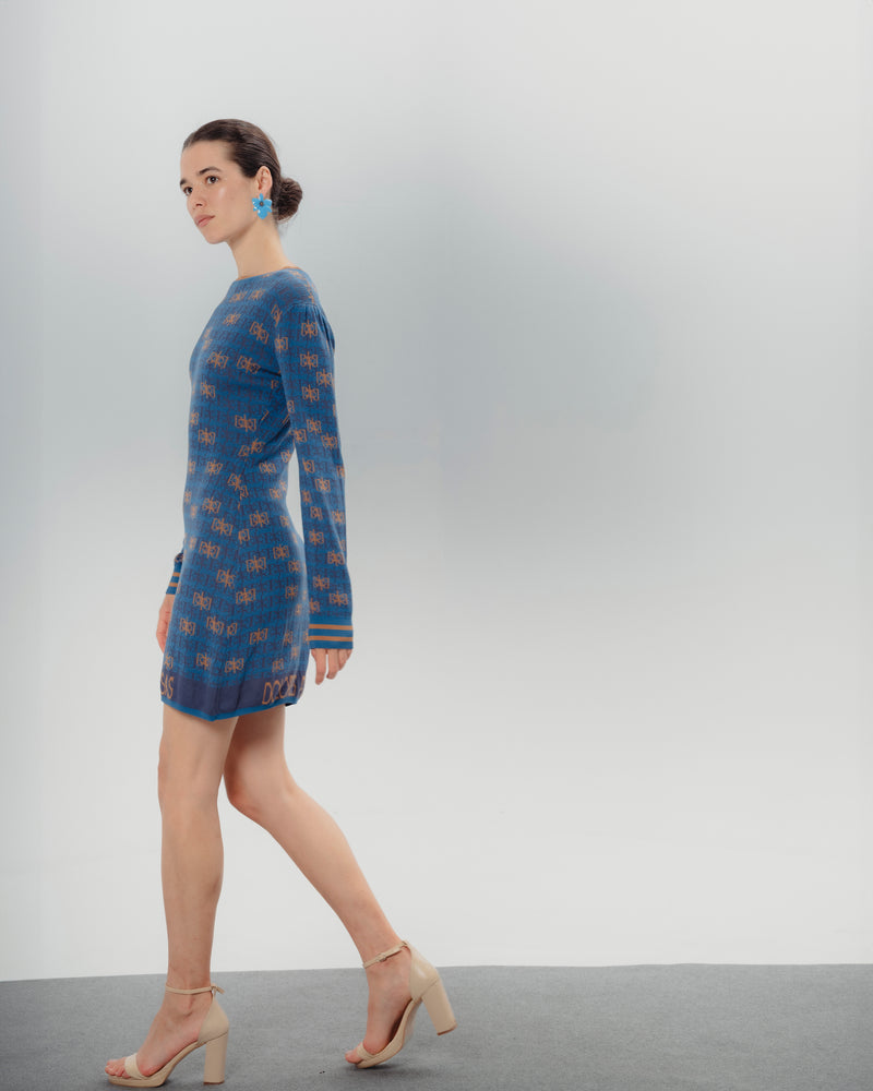 Dolores promesas Vestido Corto Azul Dolores Rebajas de fin de temporada
