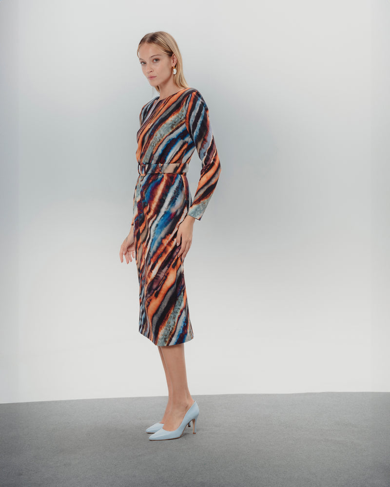 Dolores promesas Vestido Midi Madrid Multicolor Outlet