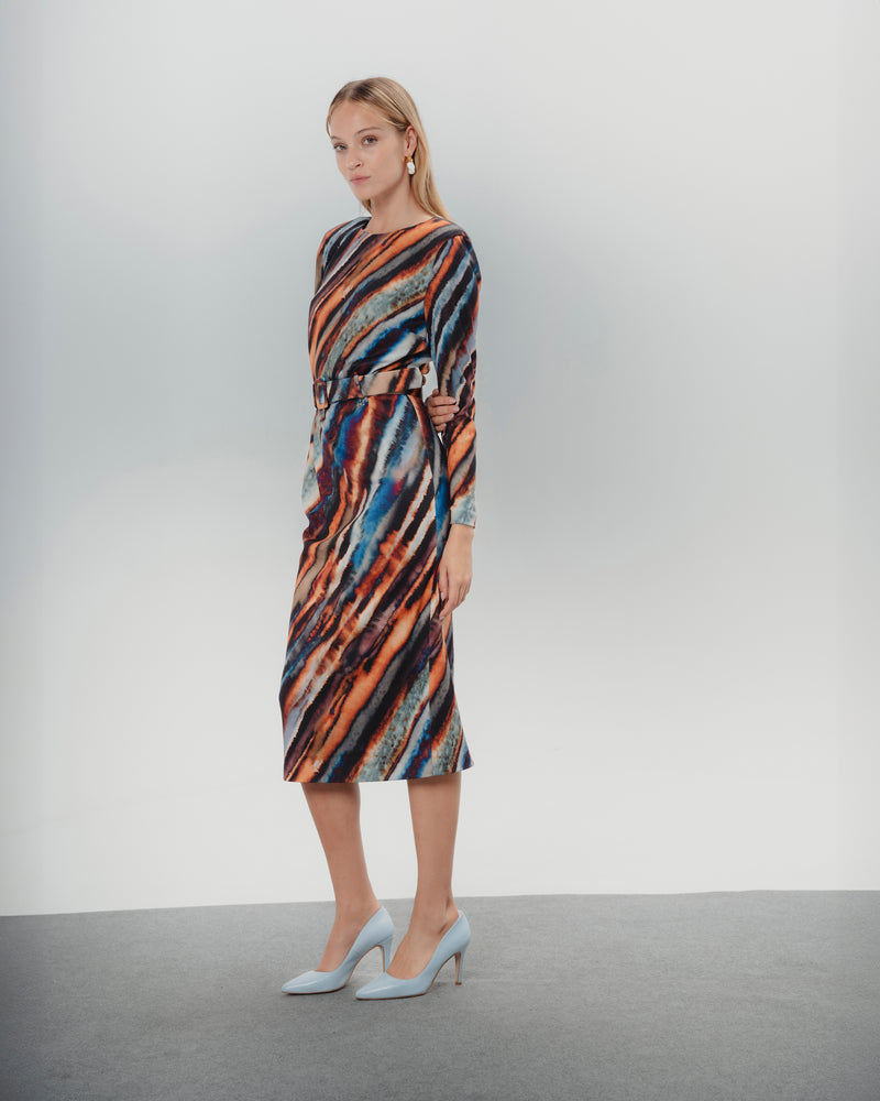 Dolores promesas Vestido Midi Madrid Multicolor Outlet