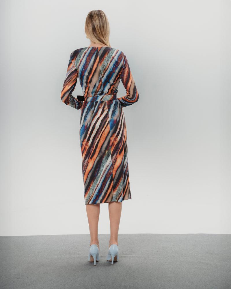 Dolores promesas Vestido Midi Madrid Multicolor Outlet