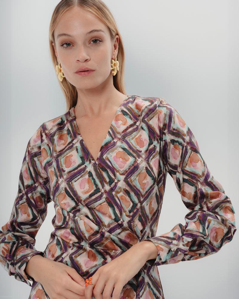 Dolores promesas Vestido cruzado Miranda Rebajas