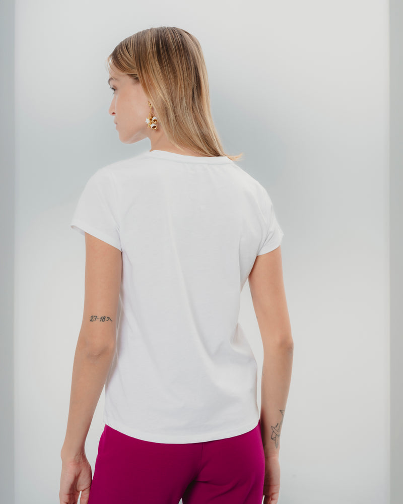 Dolores promesas Camiseta Blanca Vibrante Últimos 3 días