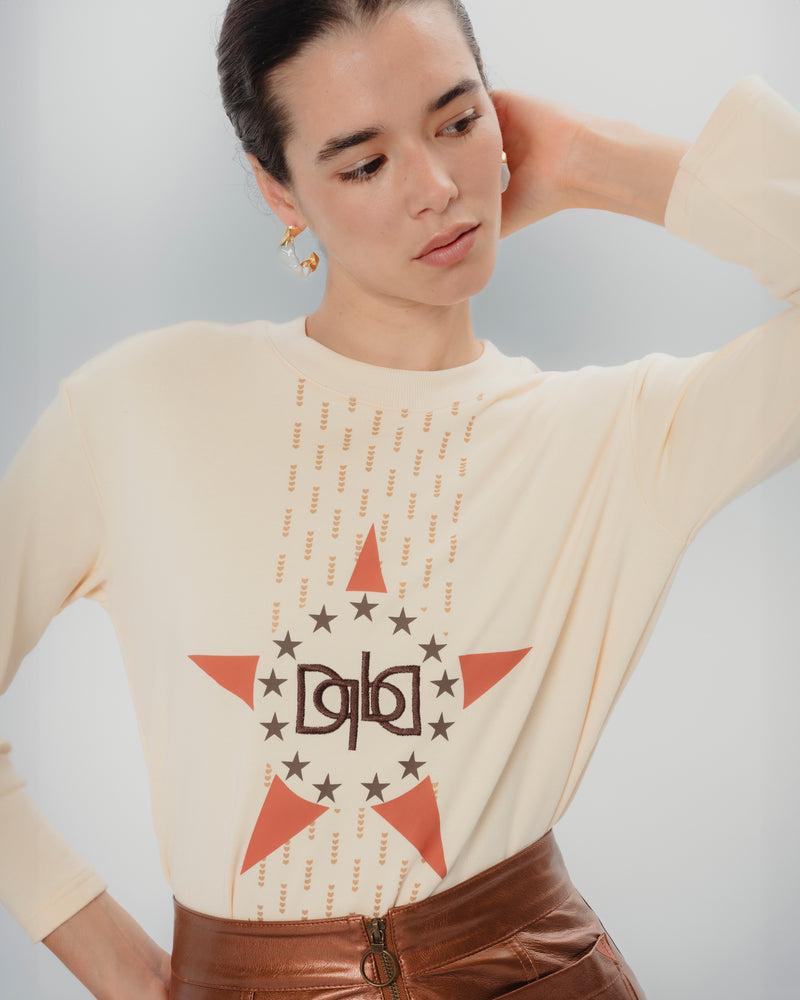 Dolores promesas Camiseta Crema Estrella ÚLTIMAS EDICIONES