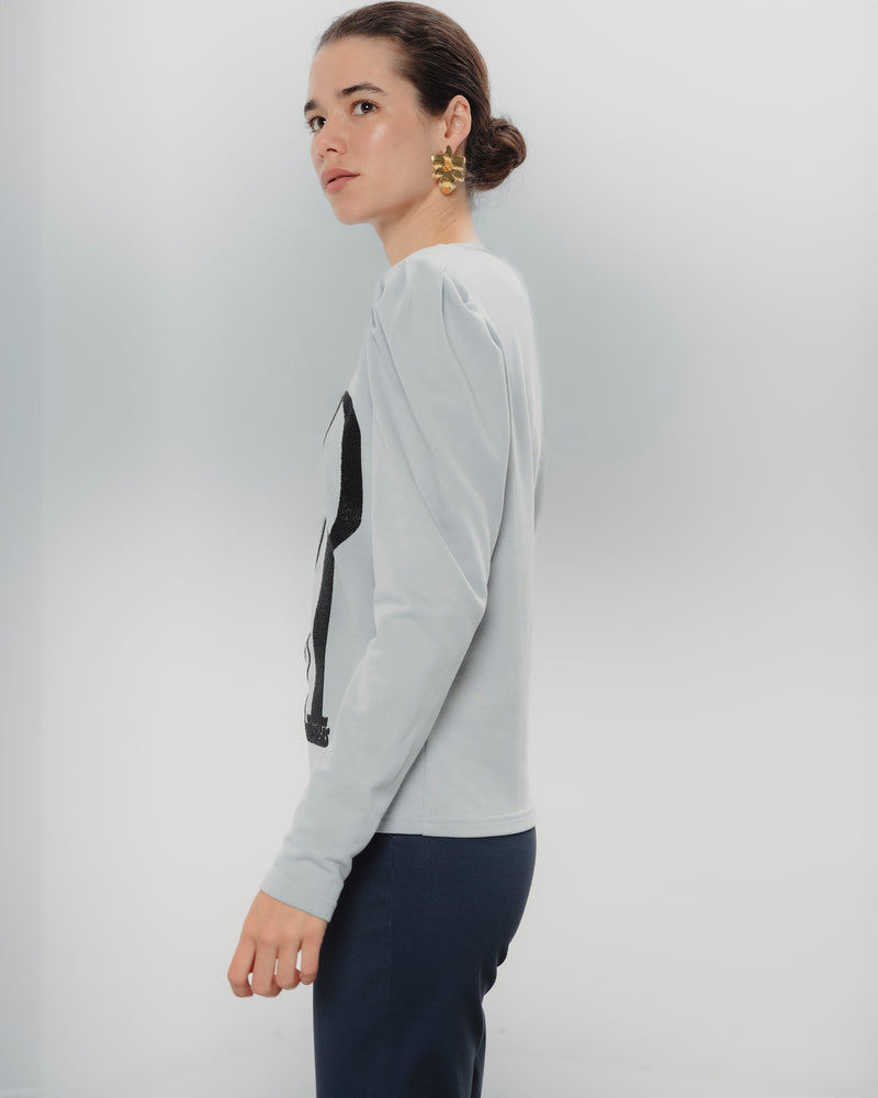 Dolores promesas Camiseta DP Gris Carolina Solo hoy