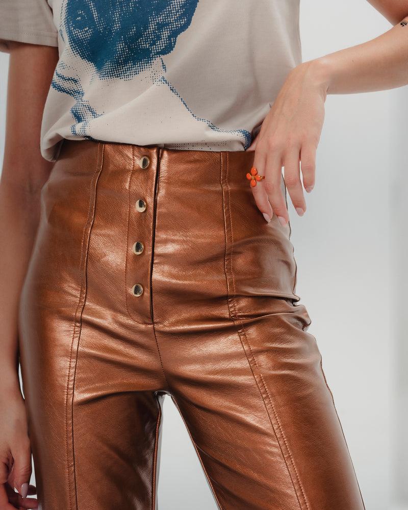Dolores promesas Pantalón metalizado Bella En oferta