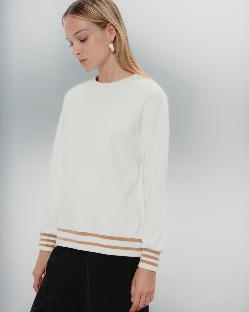 Dolores promesas Sudadera Blanca Promesas Rebajas baratas