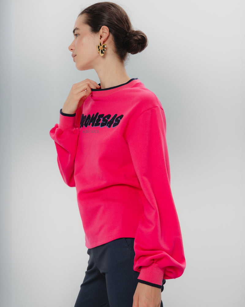 Dolores promesas Sudadera Fucsia Ahora o Nunca Rebajas de fábrica