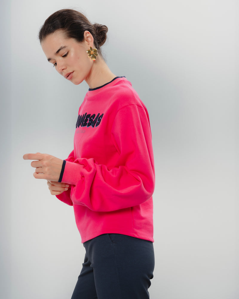 Dolores promesas Sudadera Fucsia Ahora o Nunca Rebajas de fábrica