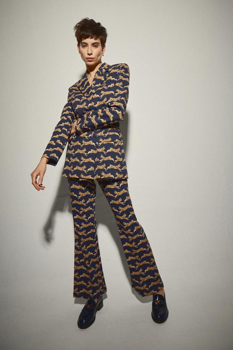 Dolores promesas Blazer Azul Marino Linces Envío gratis