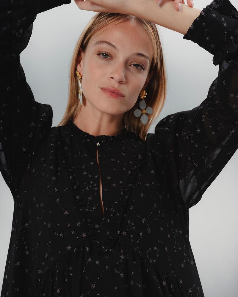 Dolores promesas Vestido Sofía Negro Precio de fábrica