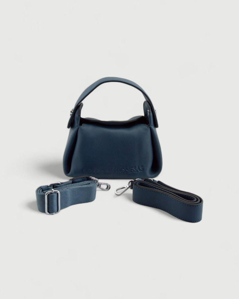 Dolores promesas Bolso de mano de Piel Vivaz Sky En oferta