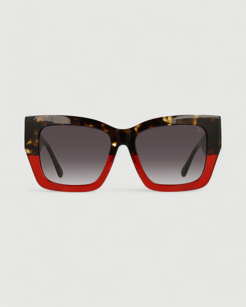 Dolores promesas Gafa con tendencia a cat eye habana burdeos y estampado Ofertas