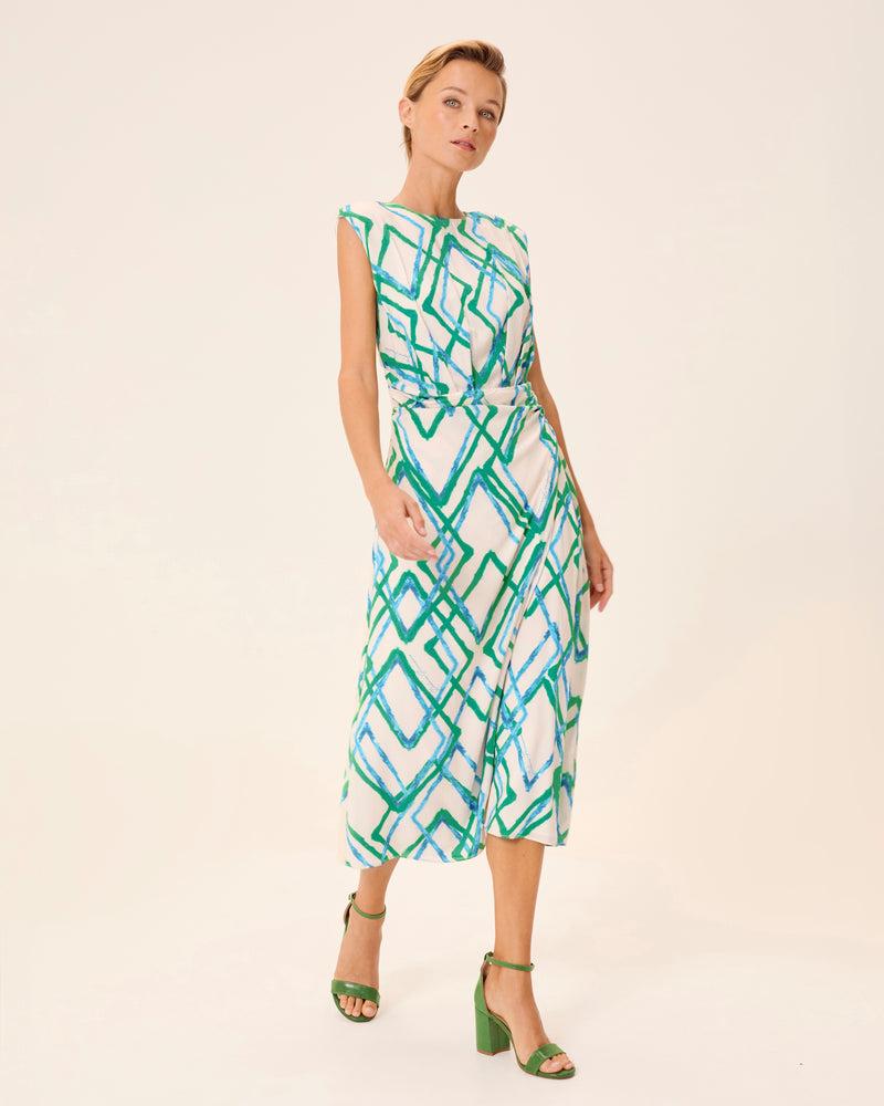 Dolores promesas Vestido Midi Lena Venta caliente
