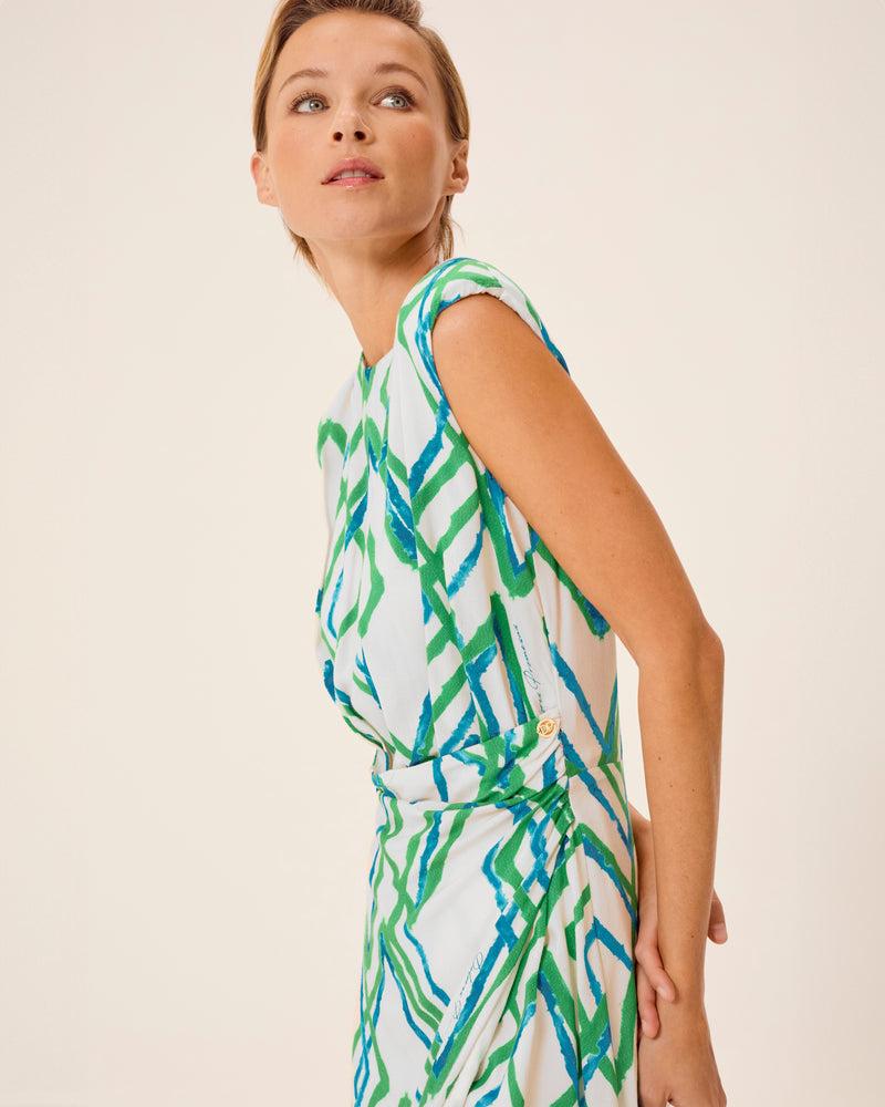 Dolores promesas Vestido Midi Lena Venta caliente