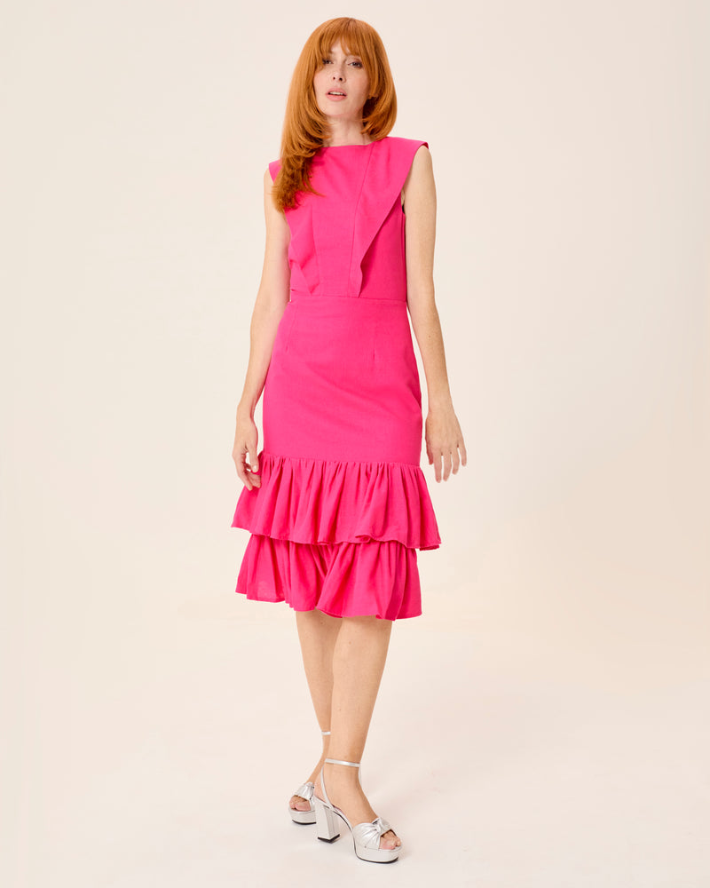 Dolores promesas Vestido Midi Mai Gran oferta