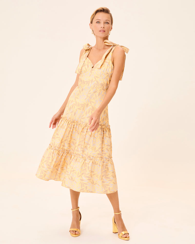 Dolores promesas Vestido Midi Dune Descuento