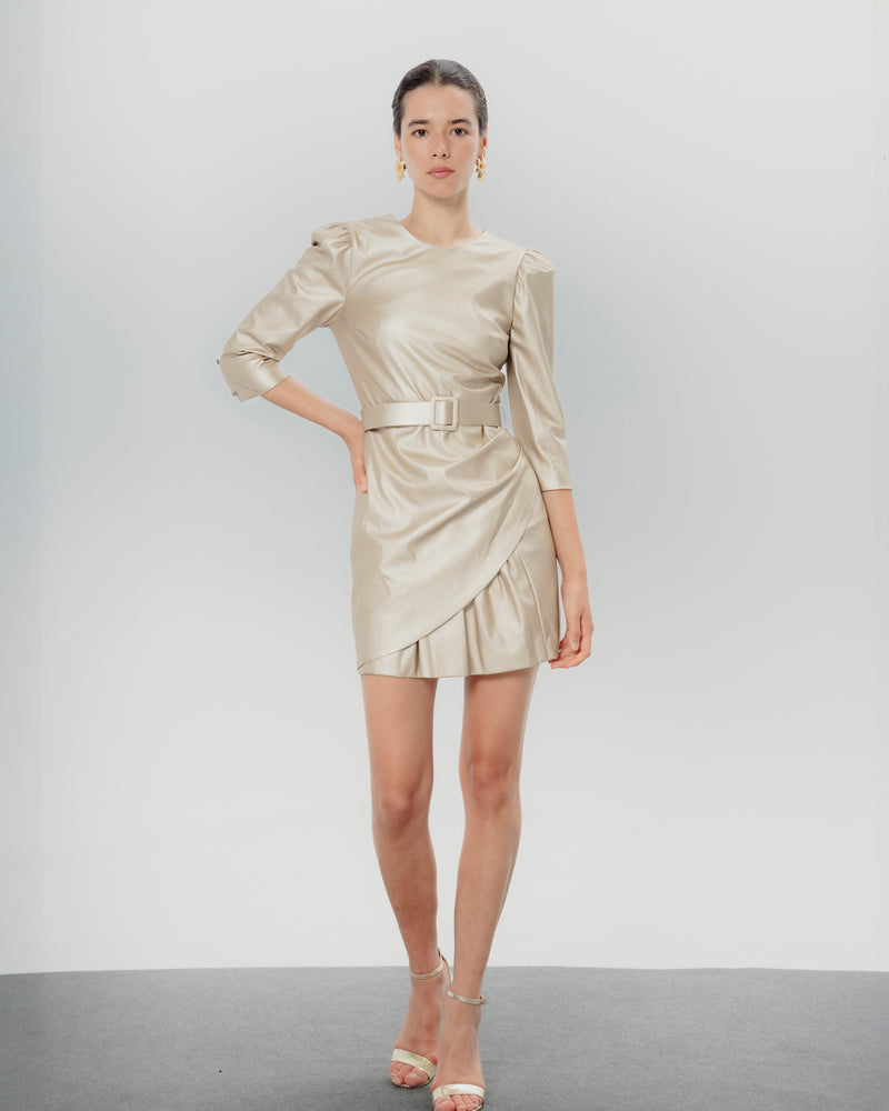 Dolores promesas Vestido dorado Bella