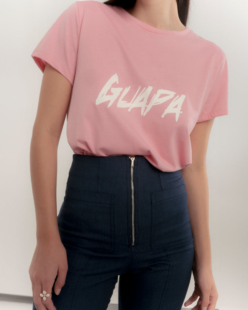 Dolores promesas Camiseta frase "guapa" rosa Descuentos del mes