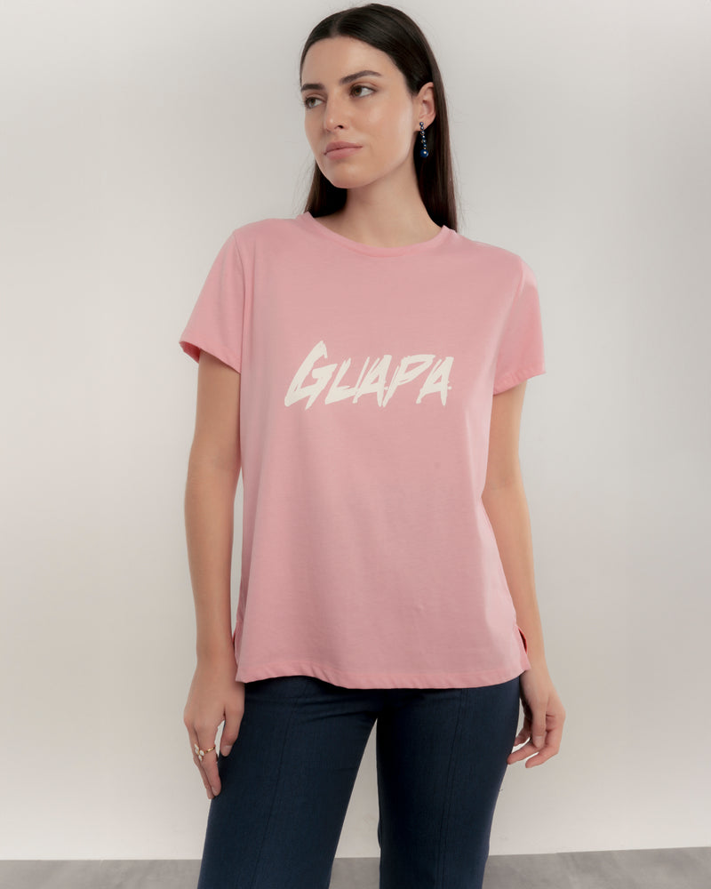 Dolores promesas Camiseta frase "guapa" rosa Descuentos del mes