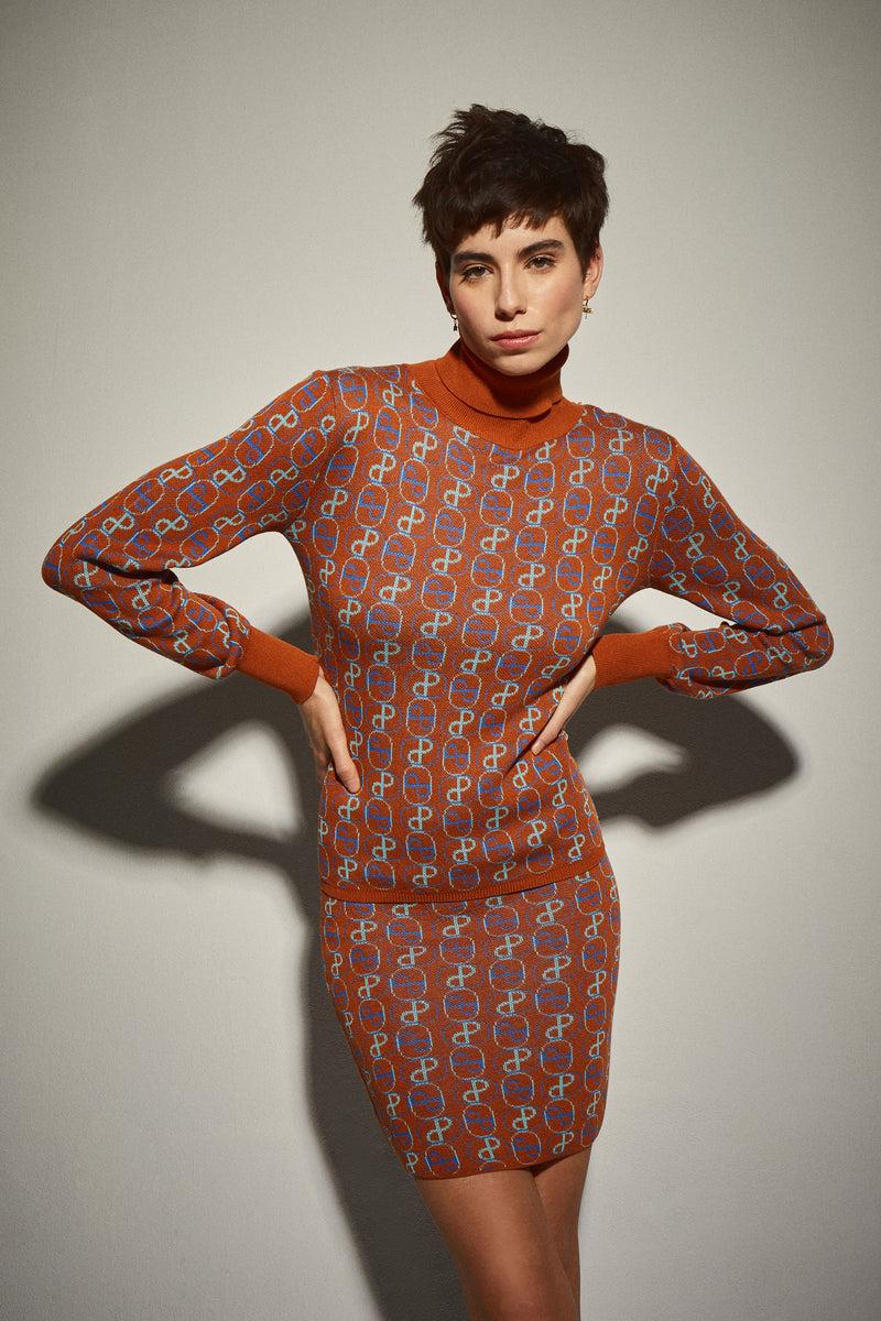 Dolores promesas Jersey Punto Camel y Azul Último día