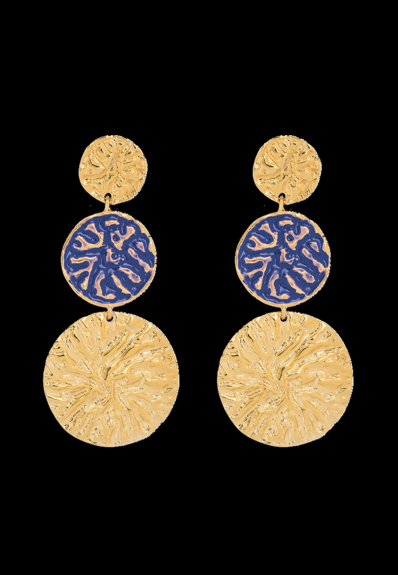 Dolores promesas Pendientes Geiser Azul Precios de Black Friday