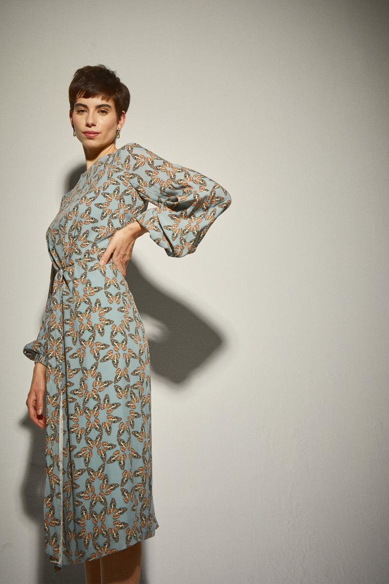 Dolores promesas Vestido Midi Mariposas Descuentos del mes