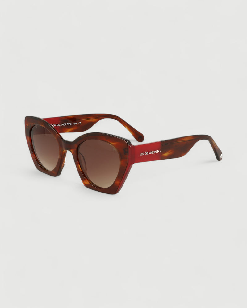 Dolores promesas Gafa con tendencia a mariposa habana beige