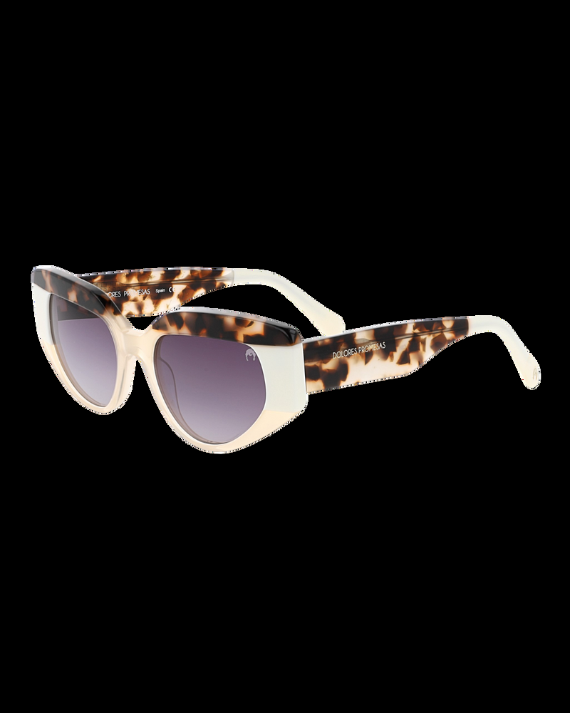 Dolores promesas Gafa con tendencia a cat eye beige blanca y habana Envío gratis
