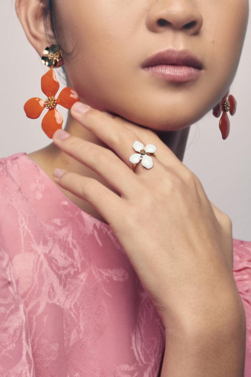 Dolores promesas Anillo Cassia Blanco En oferta