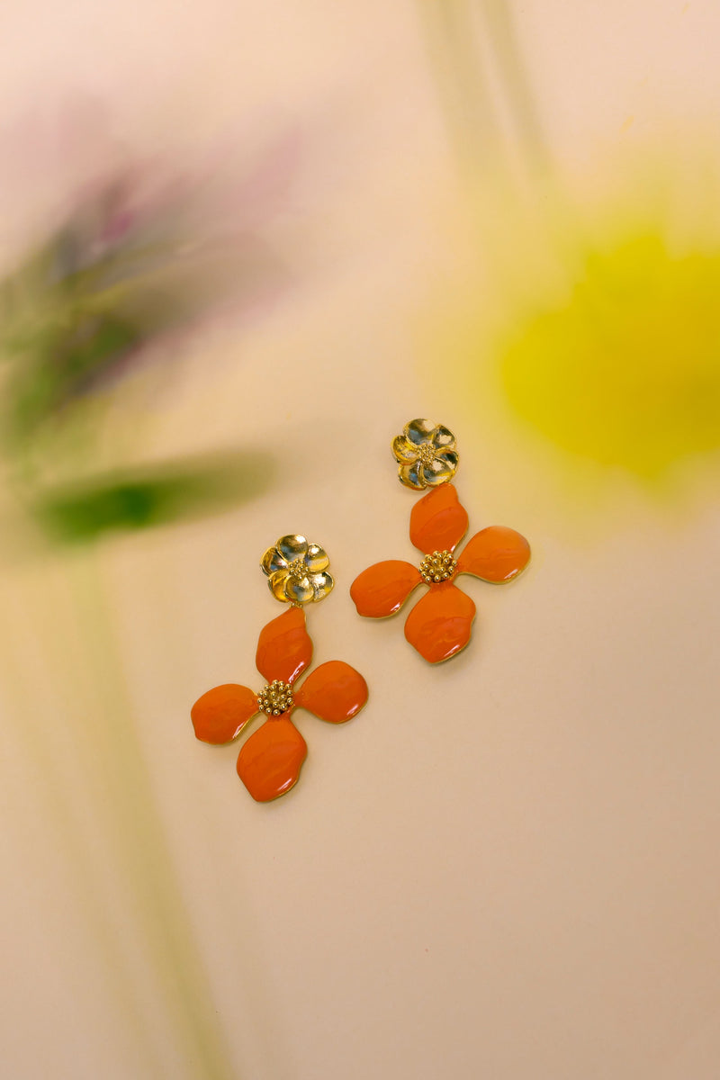 Dolores promesas Pendientes Cassia Naranja Descuentos del mes