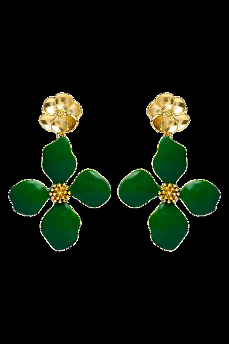 Dolores promesas Pendientes Cassia Verde 2025