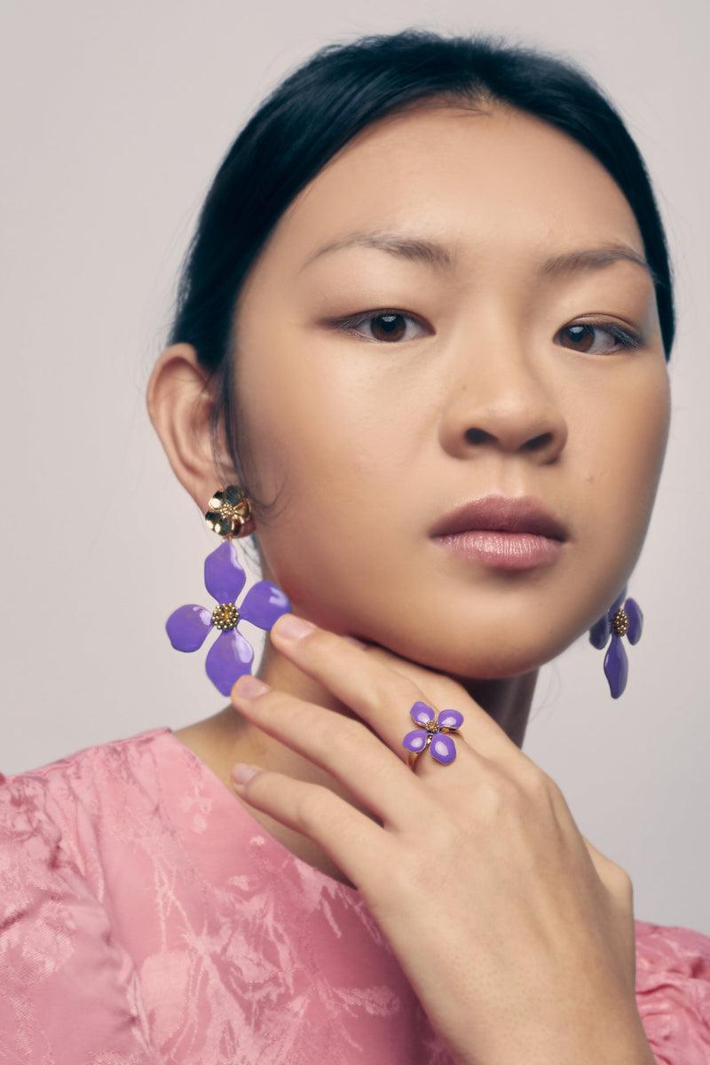 Dolores promesas Pendientes Cassia Lila Rebajas