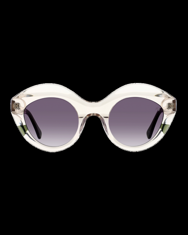 Dolores promesas Gafa con tendencia a cat eye cristal y verde En oferta