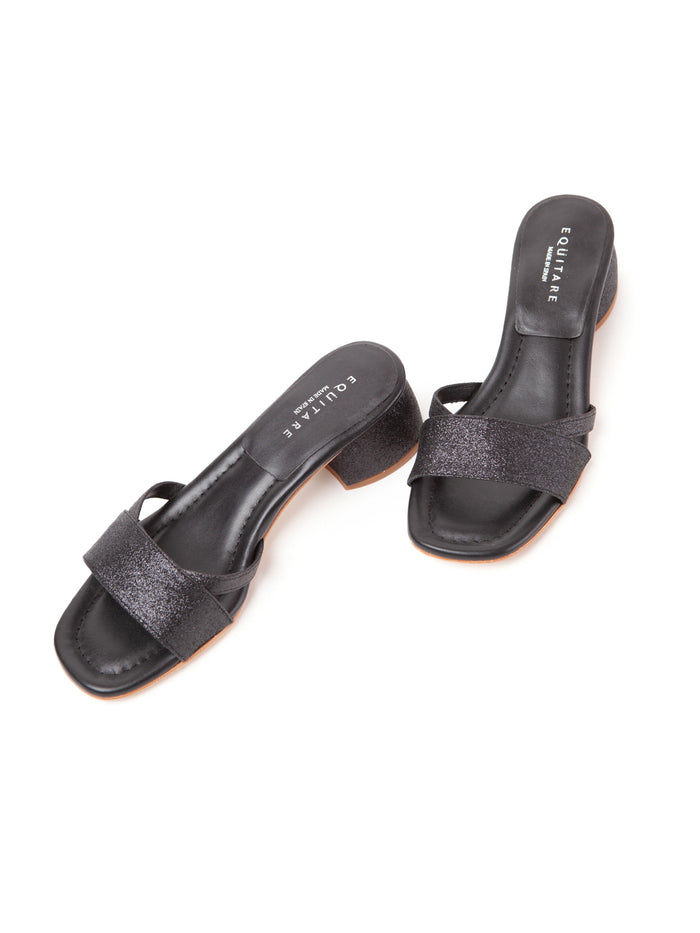 Equitare EVA GLITTER NEGRO Tienda