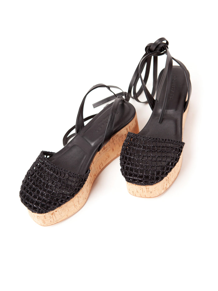 Equitare KALA - CORDÓN RAFIA NEGRO Promoción trimestral