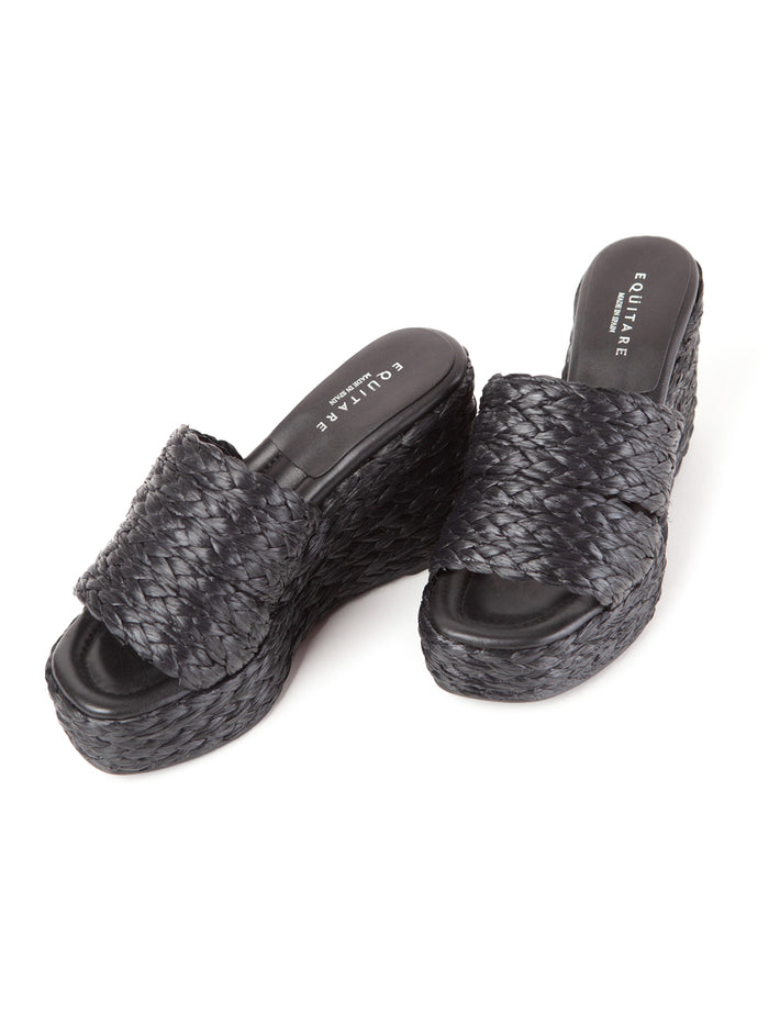 Equitare HABANA - RAFIA NEGRO Precios de Black Friday