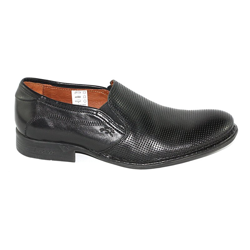 Fluchos Fluchos Alonso Negro Leather Descuento por venta flash