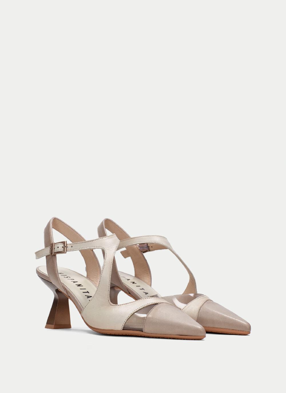 Hispanitas Destalonado nova taupe-latte Oferta exclusiva