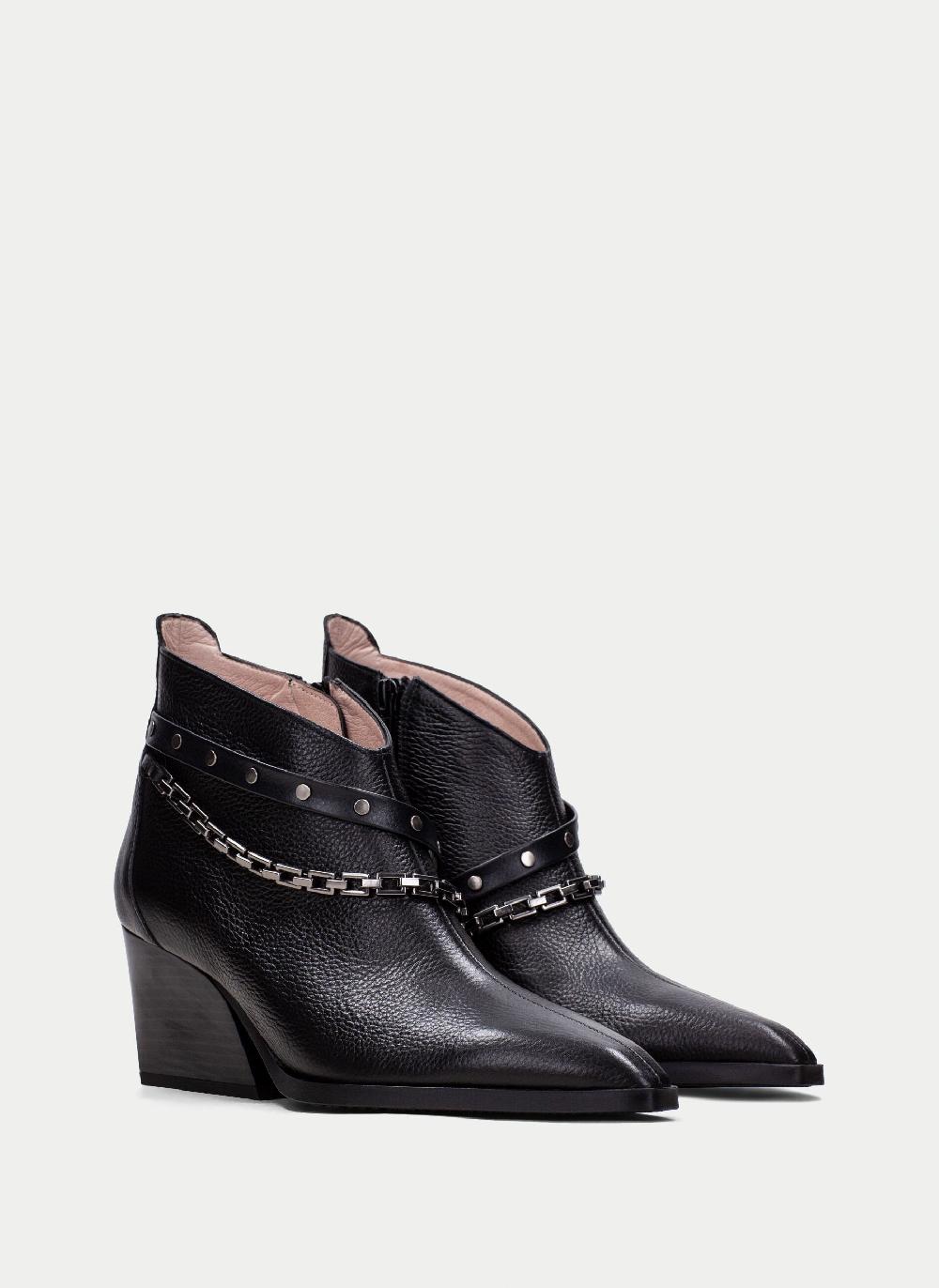 Hispanitas Botin sidney negro Tienda de fábrica