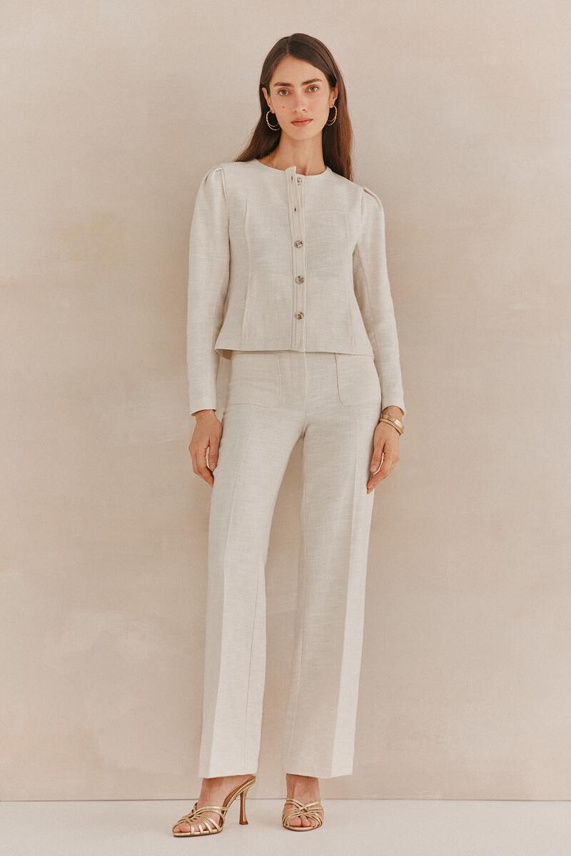 Hoss intropia Paula. Pantalones jaquard | Pantalones de mujer | Hoss Intropia Oferta especial de fábrica