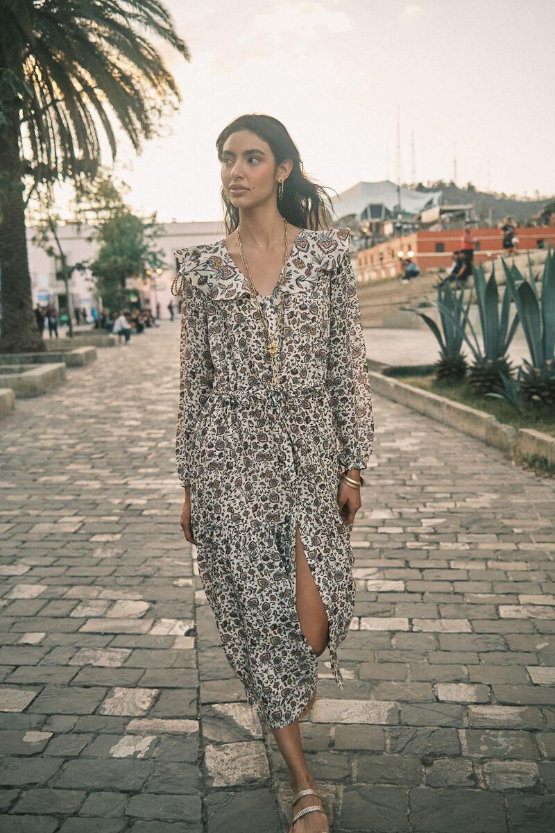 Hoss intropia Lorena. Vestido estampado | Vestidos y Monos de mujer | Hoss Intropia Tienda de fábrica