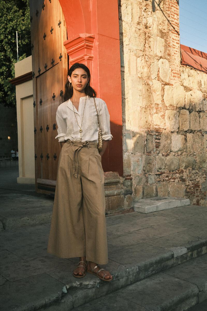 Hoss intropia Pulia. Pantalones anchos | Pantalones de mujer | Hoss Intropia Rebajas de fin de temporada