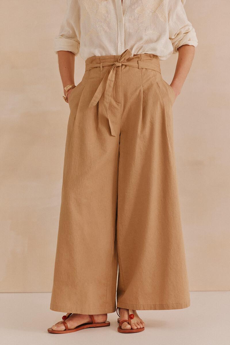 Hoss intropia Pulia. Pantalones anchos | Pantalones de mujer | Hoss Intropia Rebajas de fin de temporada