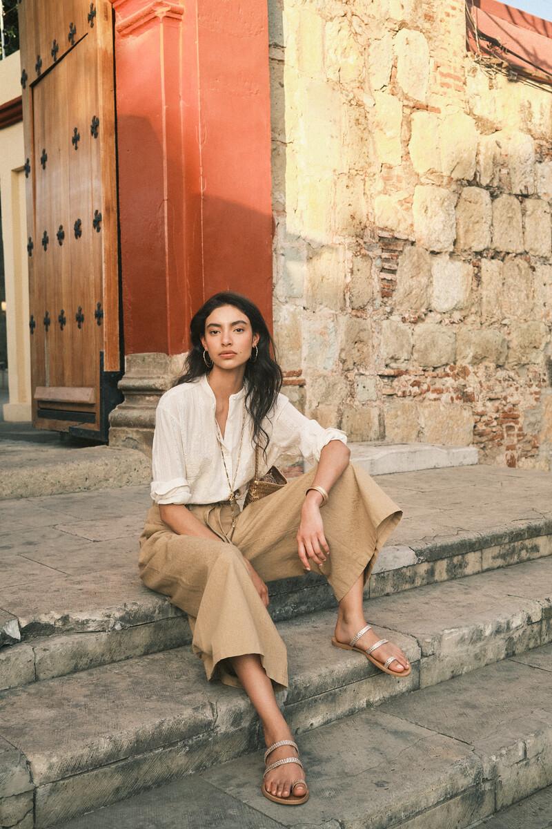 Hoss intropia Pulia. Pantalones anchos | Pantalones de mujer | Hoss Intropia Rebajas de fin de temporada