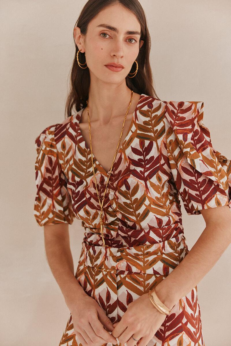 Hoss intropia Carmina. Top estampado | Blusas y camisas de mujer | Hoss Intropia Devoluciones gratuitas