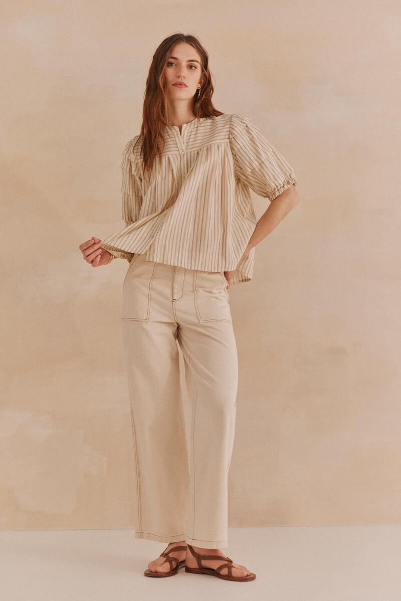 Hoss intropia Georgina. Blusa rayas | Blusas y camisas de mujer | Hoss Intropia En línea