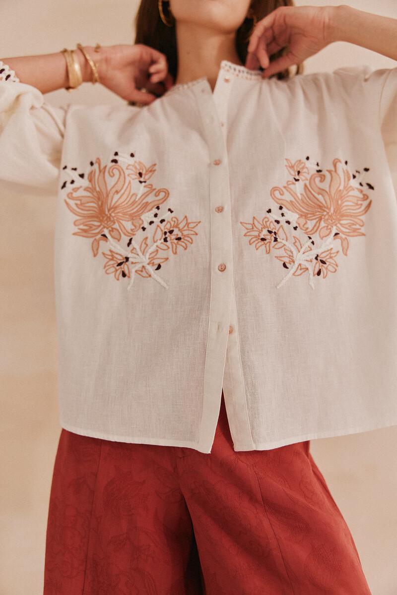 Hoss intropia Alicia. Blusa bordada | Blusas y camisas de mujer | Hoss Intropia Outlet online