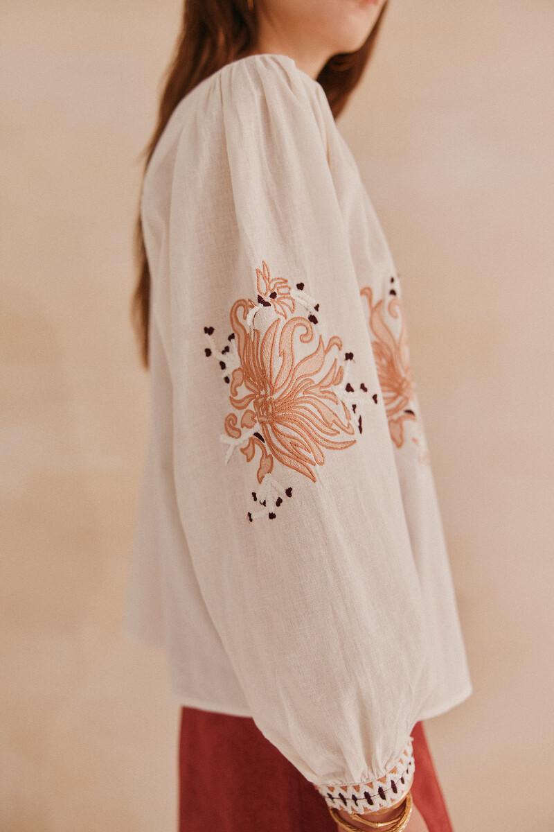 Hoss intropia Alicia. Blusa bordada | Blusas y camisas de mujer | Hoss Intropia Outlet online