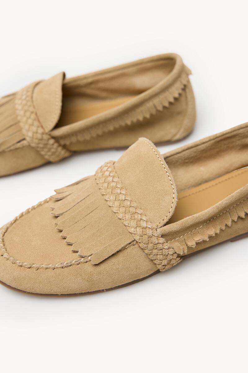 Hoss intropia Laia. Mocasín flecos serraje | Zapatos de mujer | Hoss Intropia Rebajas